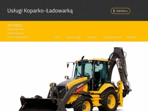 Koparko ładowarka w ofercie firmy Interbud